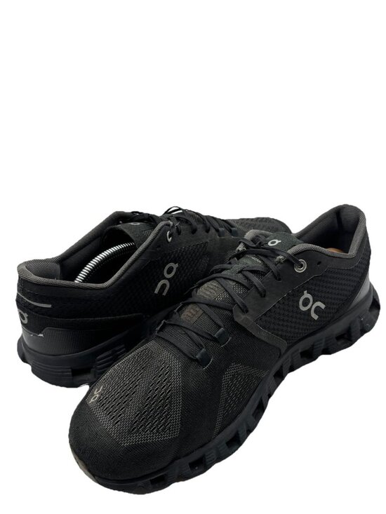 On Cloudflow Running Sneaker Shoes Mens Sz 10 Lace Up Low Top Mesh Black main image 4